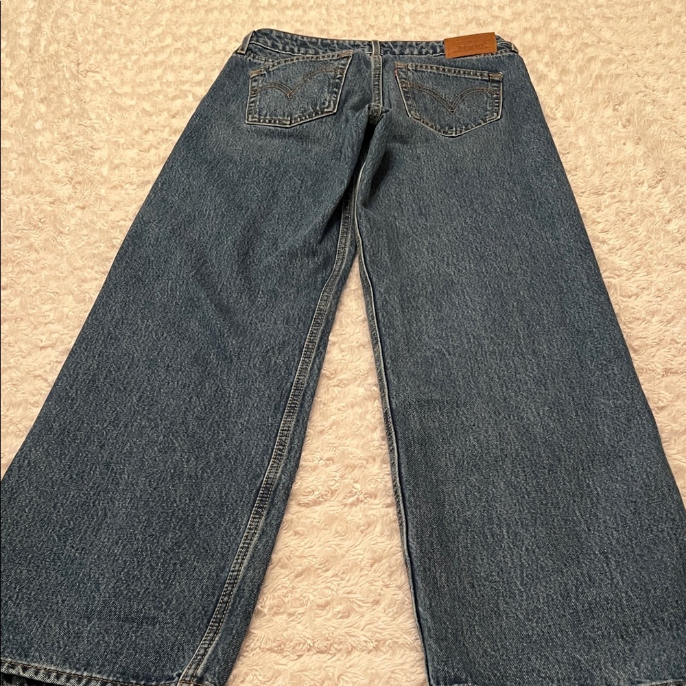 Levi's Blue Flare & Wide Leg Jeans